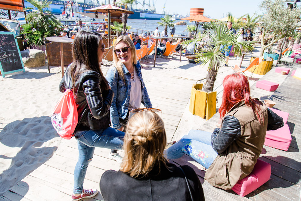 JGA-Shooting am Hamburger Hafen und Landungsbrücken